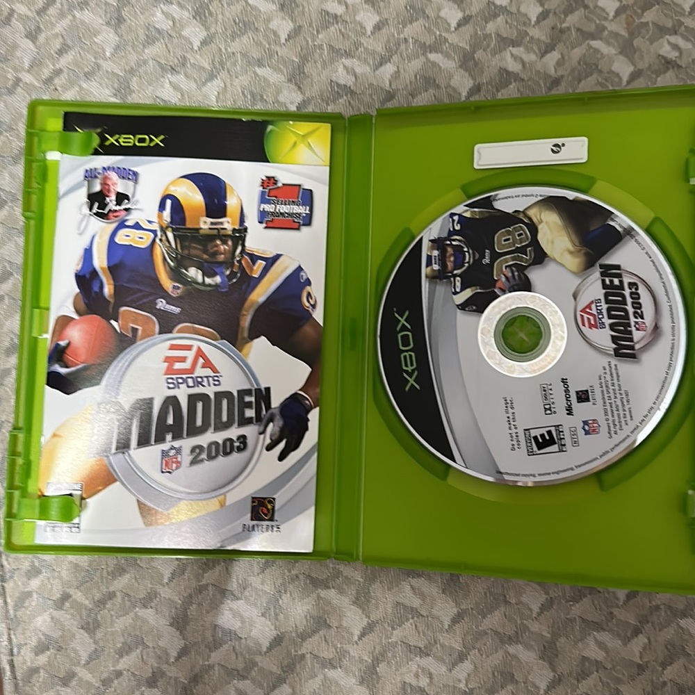 2003 Madden XBox - Picture 3 of 4